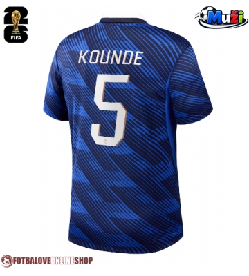 Francie Jules Kounde #5 Domácí Dres MS 2026 Krátkým Rukávem
